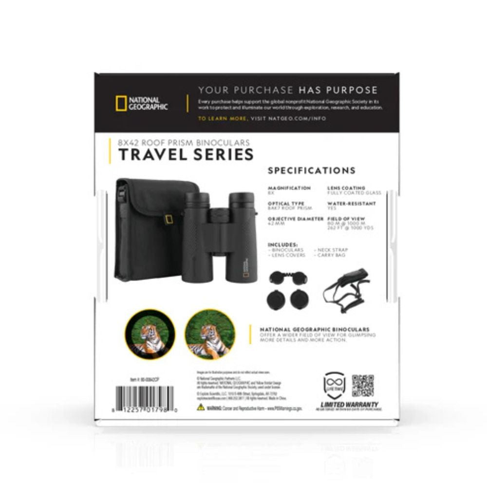 National Geographic 8x42 Binoculars