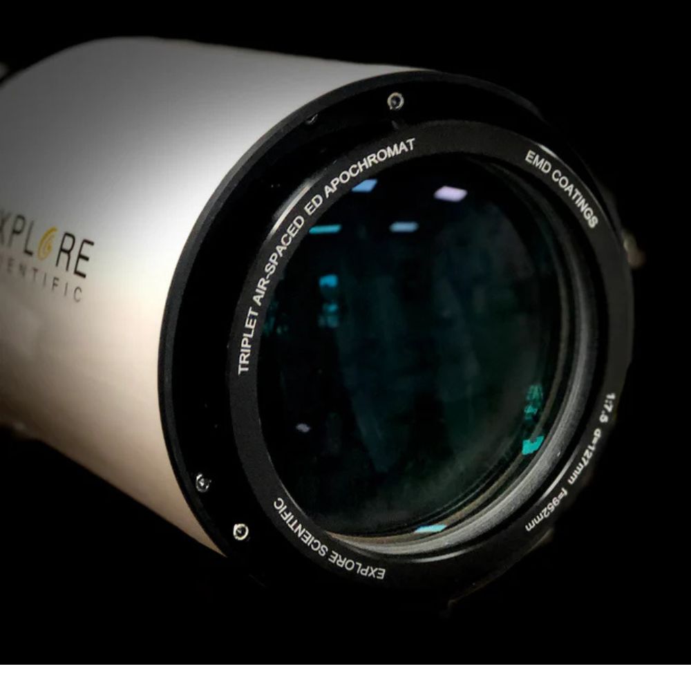 Explore Scientific ED127 Essential Series Air-Spaced Triplet Refractor Telescope
