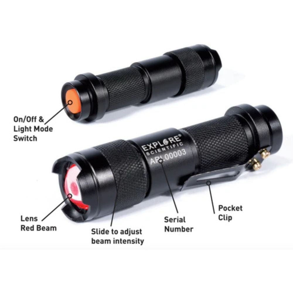 Explore Scientific Astro R-Lite Red Flashlight