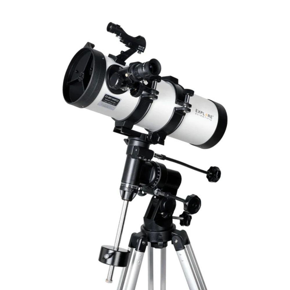 Newtonian 114mm Reflector Telescope with Equatorial Mount