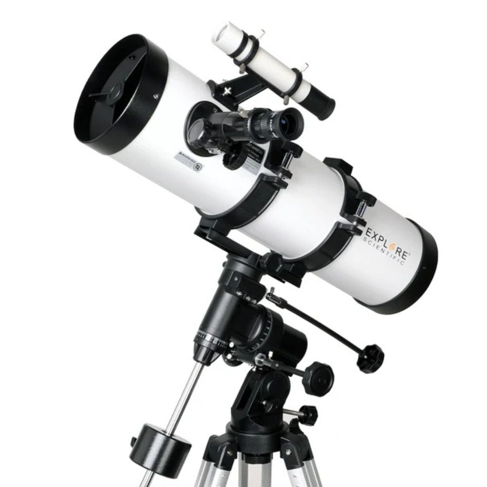 Newtonian 134mm Reflector Telescope with Equatorial Mount