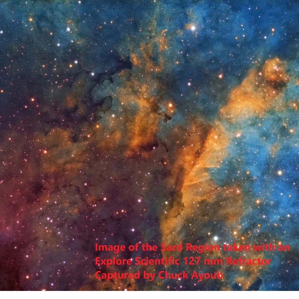 Explore Scientific FCD100 Series 127mm f/7.5 Aluminum Air-Spaced Triplet ED APO Refractor Telescope