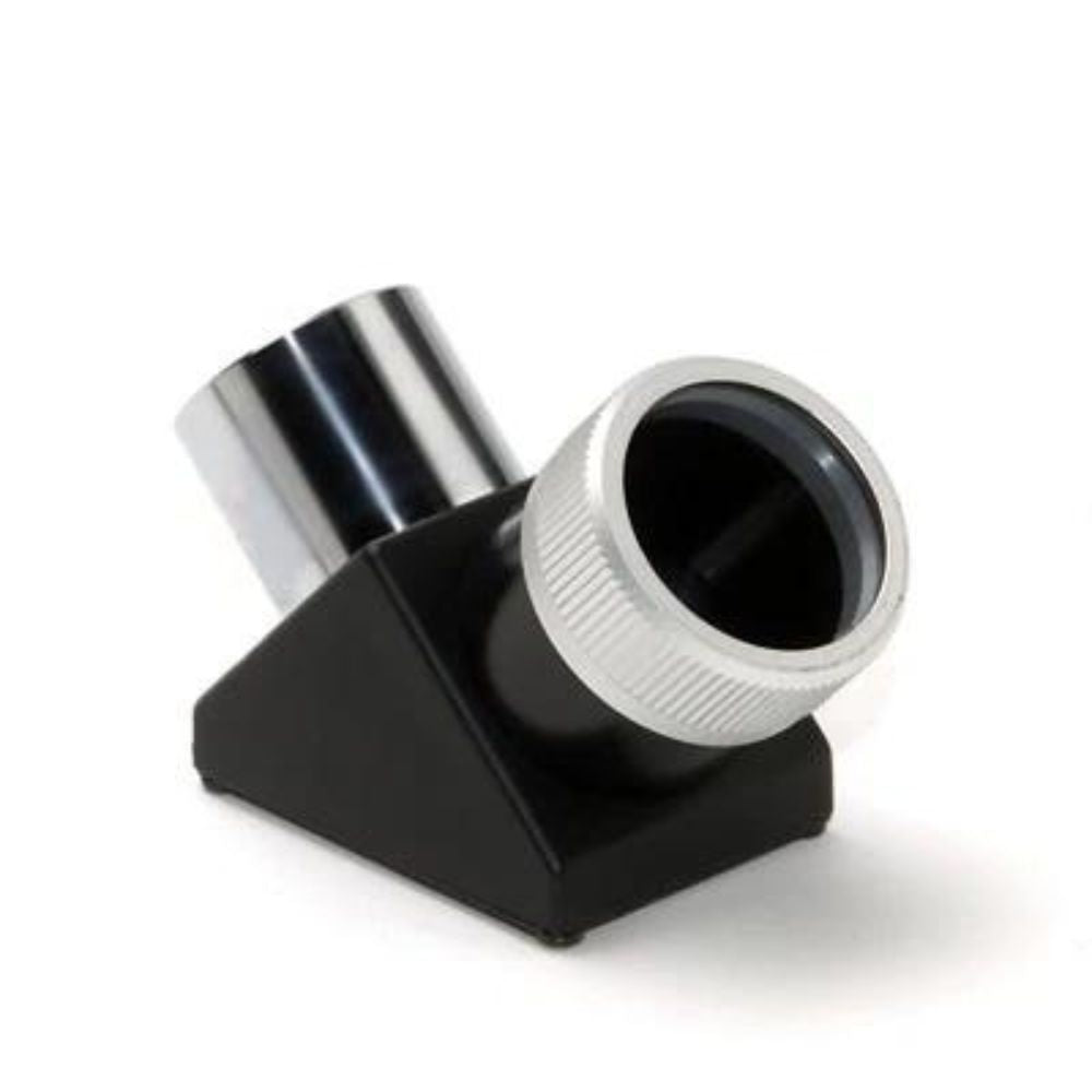 1.25-Inch star diagonal uses a high quality prism instead of a mirror.