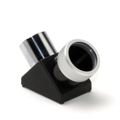 1.25-Inch star diagonal uses a high quality prism instead of a mirror.