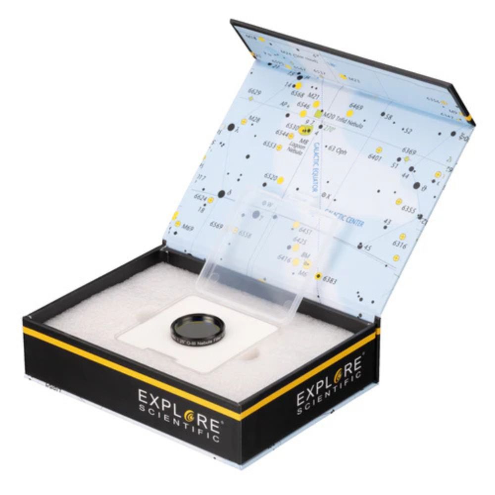 Explore Scientific Nebula Filter Oxygen III 1.25-inch 6.5nm