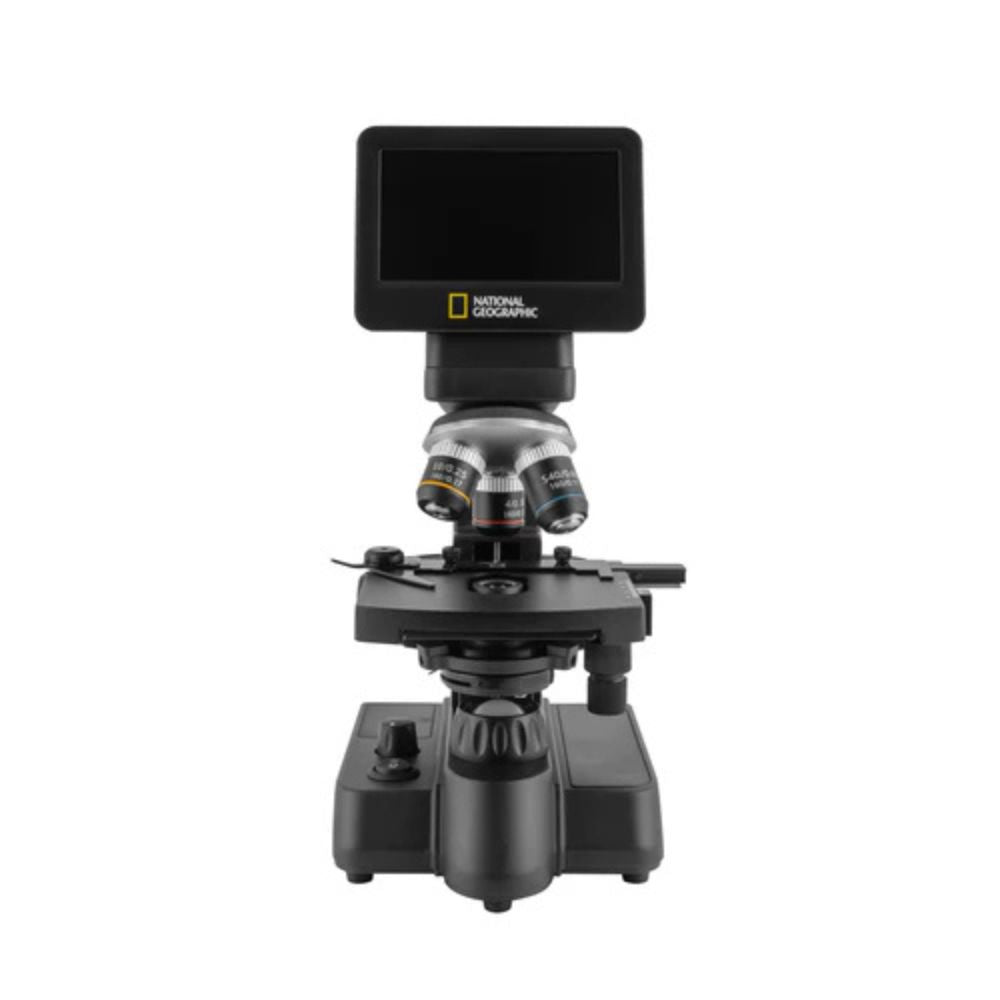 National Geographic 21x-840x Digital Microscope with 4.3-inch LCD Touchscreen and Integrated Camera