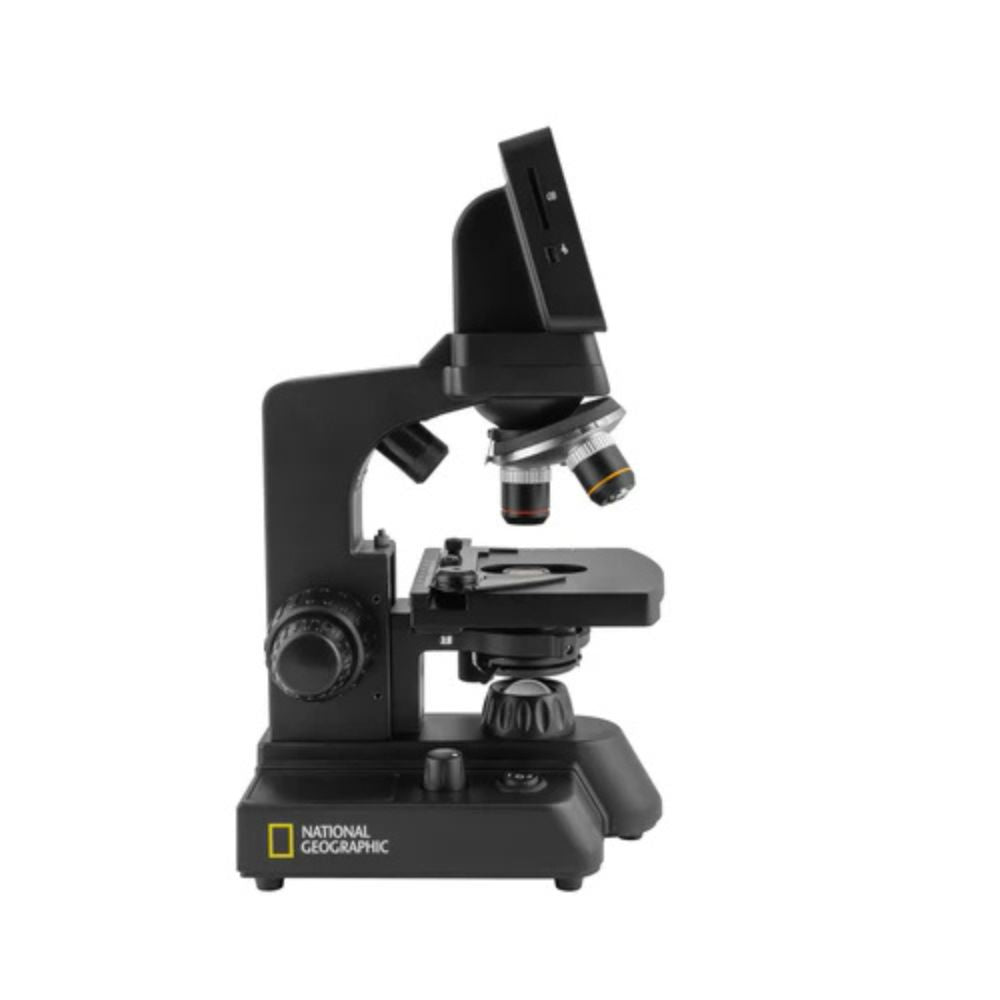 National Geographic 21x-840x Digital Microscope with 4.3-inch LCD Touchscreen and Integrated Camera