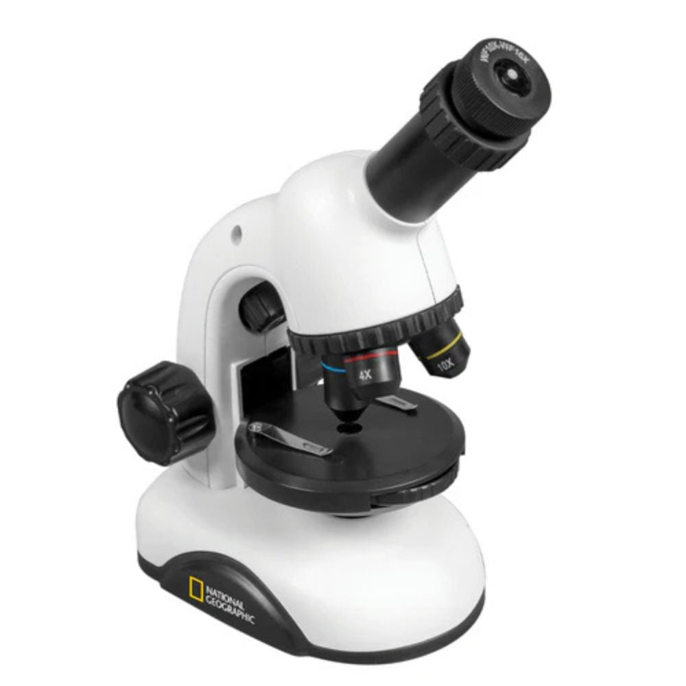National Geographic 40x-640x Magnification Microscope with Smartphone Camera Adapter