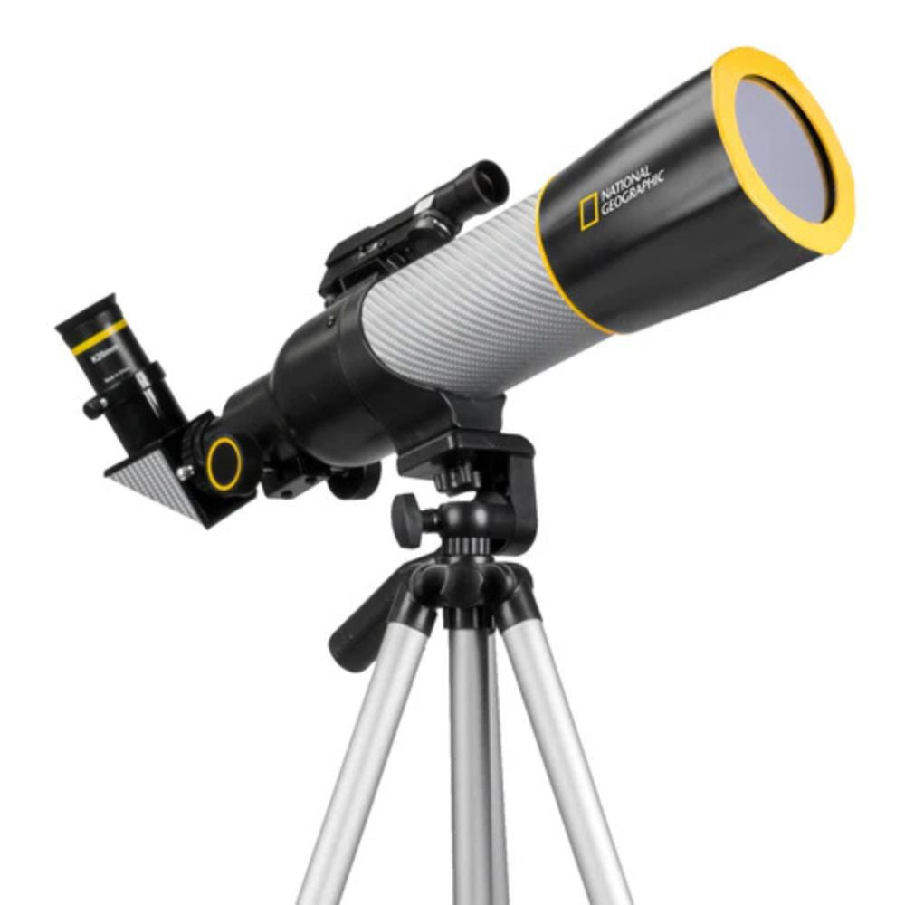 National Geographic SRT70MM 70mm Refractor Telescope with Panhandle Mount and Solar Filter