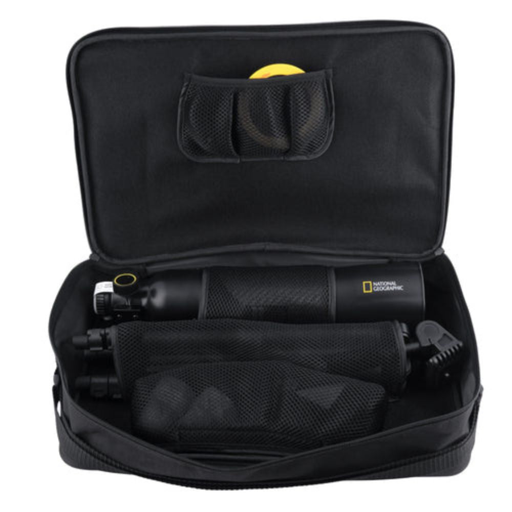 National Geographic SRT70MM 70mm Refractor Telescope with Panhandle Mount and Solar Filter