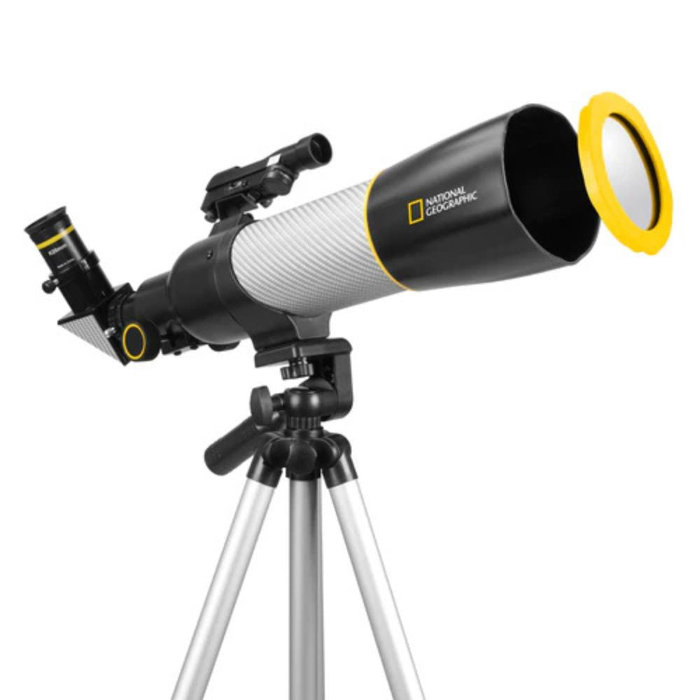 National Geographic SRT70MM 70mm Refractor Telescope with Panhandle Mount and Solar Filter
