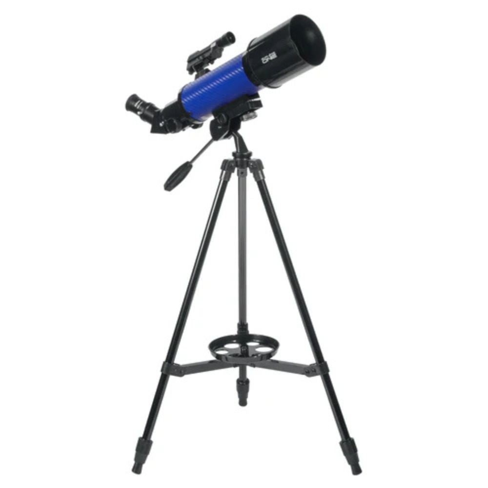 Explore One CF400 Blue Carbon Fiber Wrap 70mm Pan Handle AZ Mount Telescope