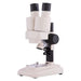 Microscope on a white background