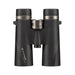 Black binoculars with brand logo on a white background