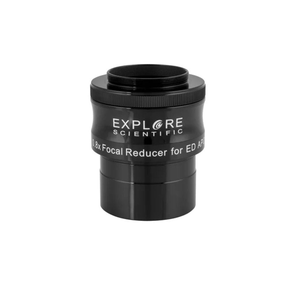 ED80 Essential Series Air-Spaced Triplet Refractor Astrophotography Telescope with 0.8x Focal Reducer