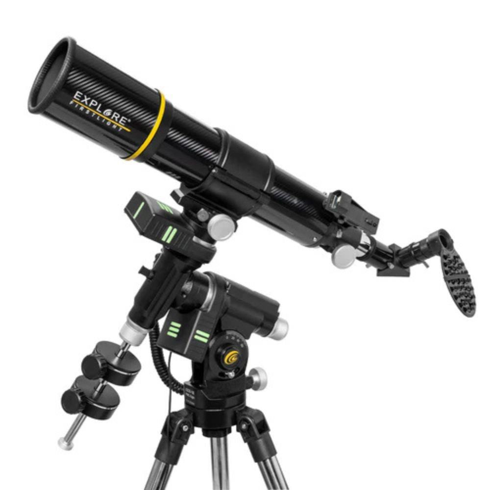 Explore Scientific Explore FirstLight 80mm CF Telescope Go-To Tracker Combo with Solar Filter