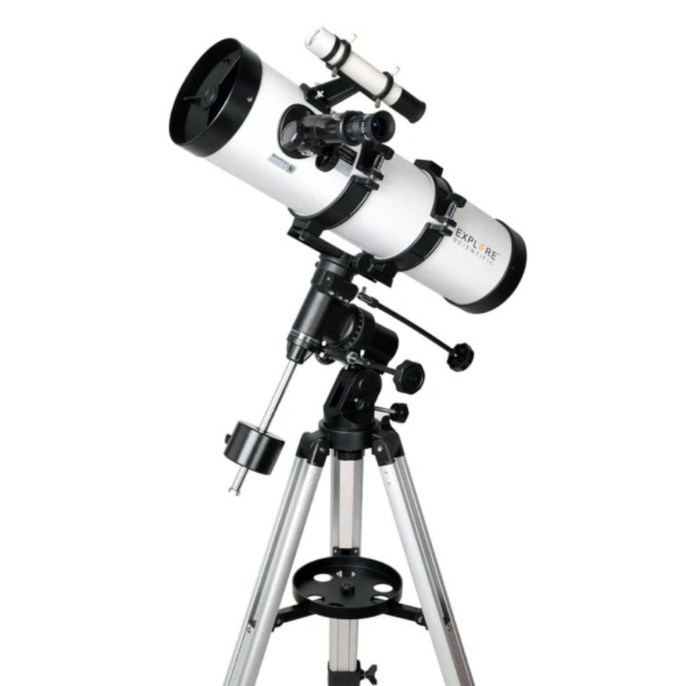 Newtonian 134mm Reflector Telescope with Equatorial Mount