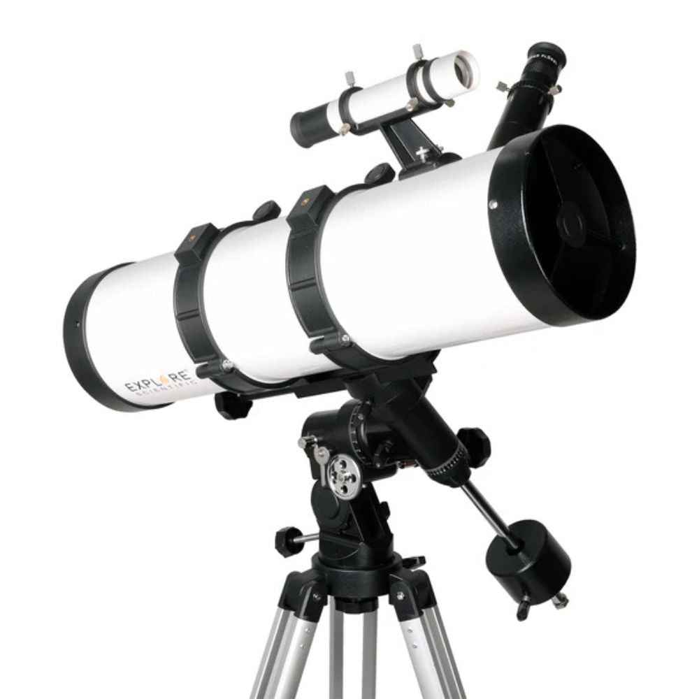 Newtonian 134mm Reflector Telescope with Equatorial Mount