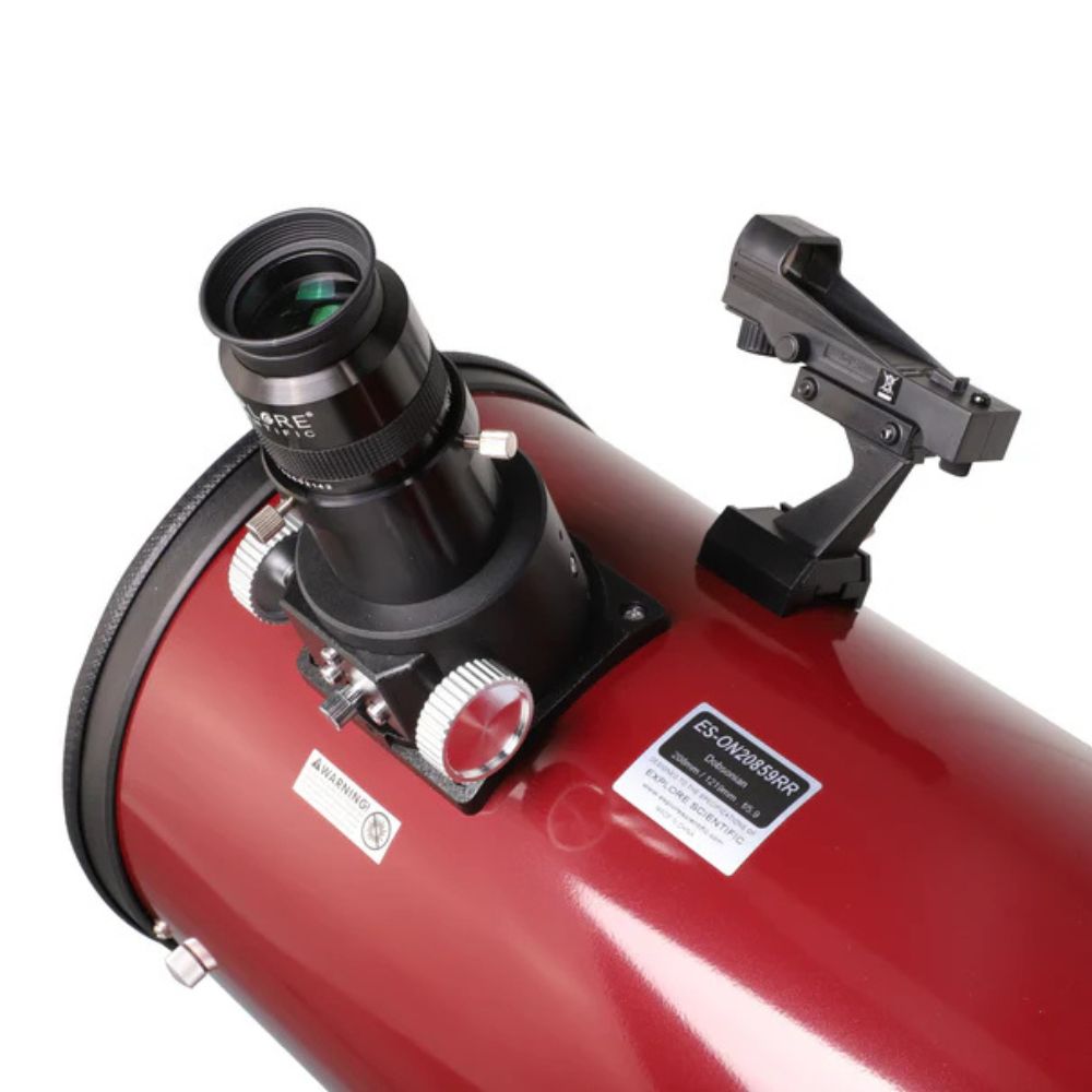 8-Inch Dobsonian Reflector Telescope (Red)