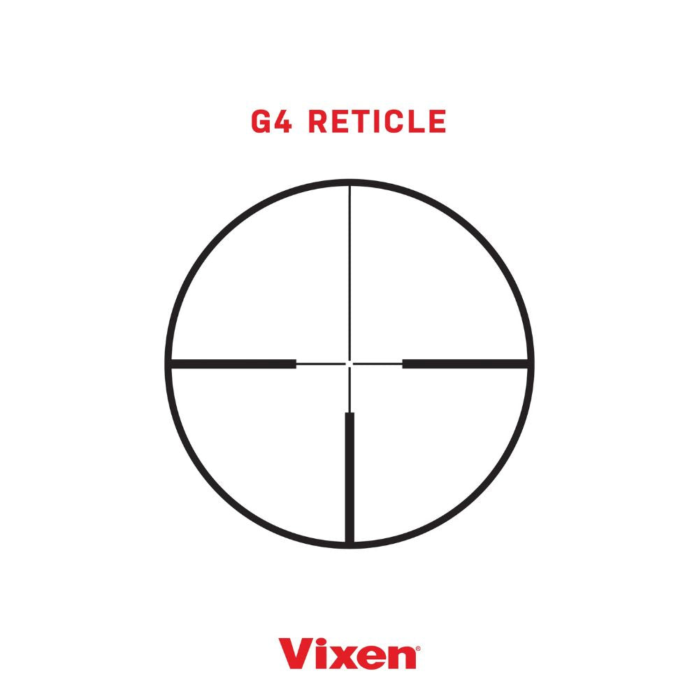 Vixen 2.5-15x50 Riflescope - 30MM Tube IR MIL DOT