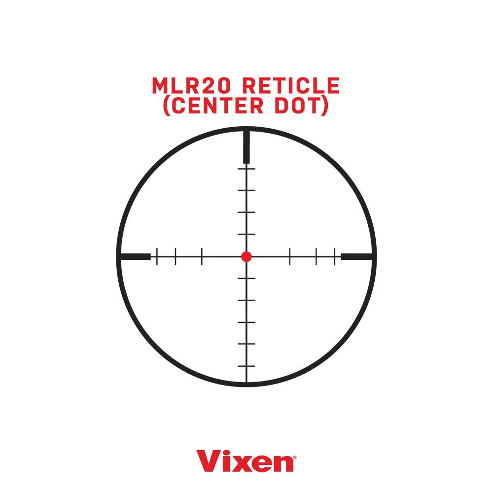 Vixen Artes ED 5-30x56 Riflescope - 34MM Tube Reticle - IRMLR 20