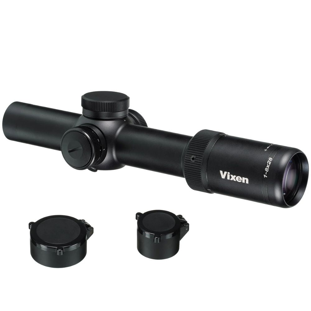 Vixen 1-8x28 Riflescope - 28MM Tube Reticle - IR BDC8